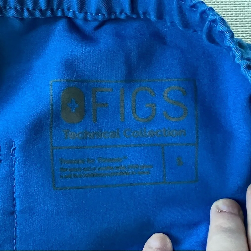 Figs Cairo Cargo Scrub Pants Men’s S Blue TM3001 Technical Collection